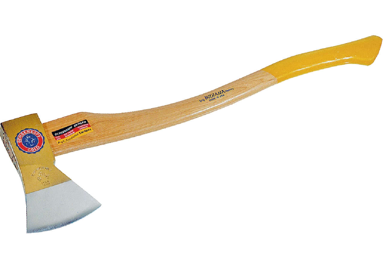Axt L 800 mm, Kopfgewicht 1600 g von Ochsenkopf Ochsenkopf Universal-Gold Rhei GartenShop24