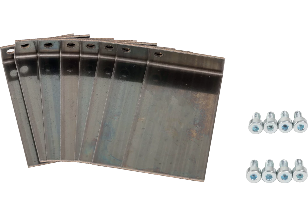Lagerblech Set 266.5 zu S6, 6 Stück Uniflex