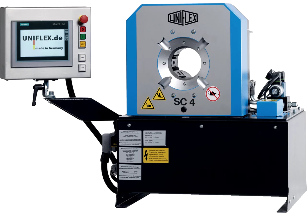 Schlauchpresse SC 4 C.2 Ecoline Paket Uniflex