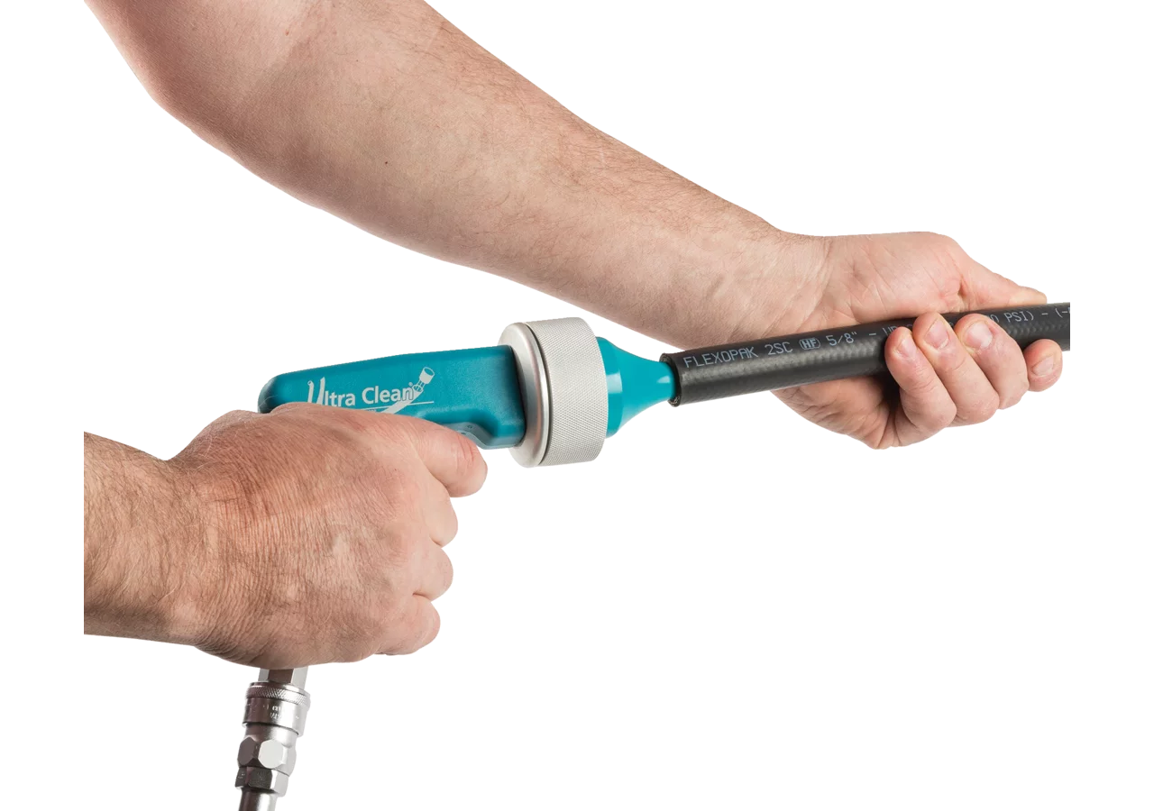 Reinigungskit UC-EL 1 1/4, mit Projektilen und Auffangbehälter Ultra Clean