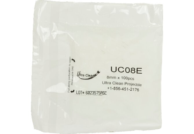Projektile UC8 Dm 8 mm, 100 Stück Ultra Clean