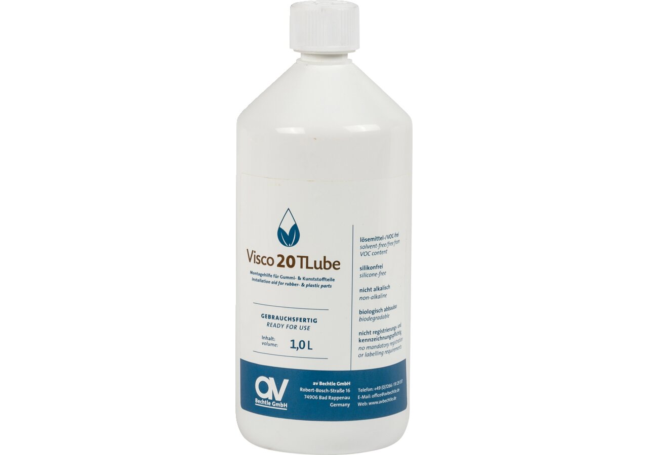 Montagehilfe Visco 20 TLube 1 Liter Visco TLube