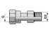 Gerader Einschraubstutzen ORFS 1-14 UNF 7/8-14 GartenShop24 - Hochwertige Gartengeräte