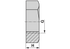 Gegenmutter M52 x 2 GartenShop24 - Hochwertige Gartengeräte