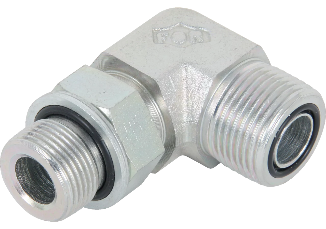 Einschraub Winkelverschraubung ORFS 11/16-16 - M14 x 1,5 GartenShop24 - Hochwertige Gartengeräte