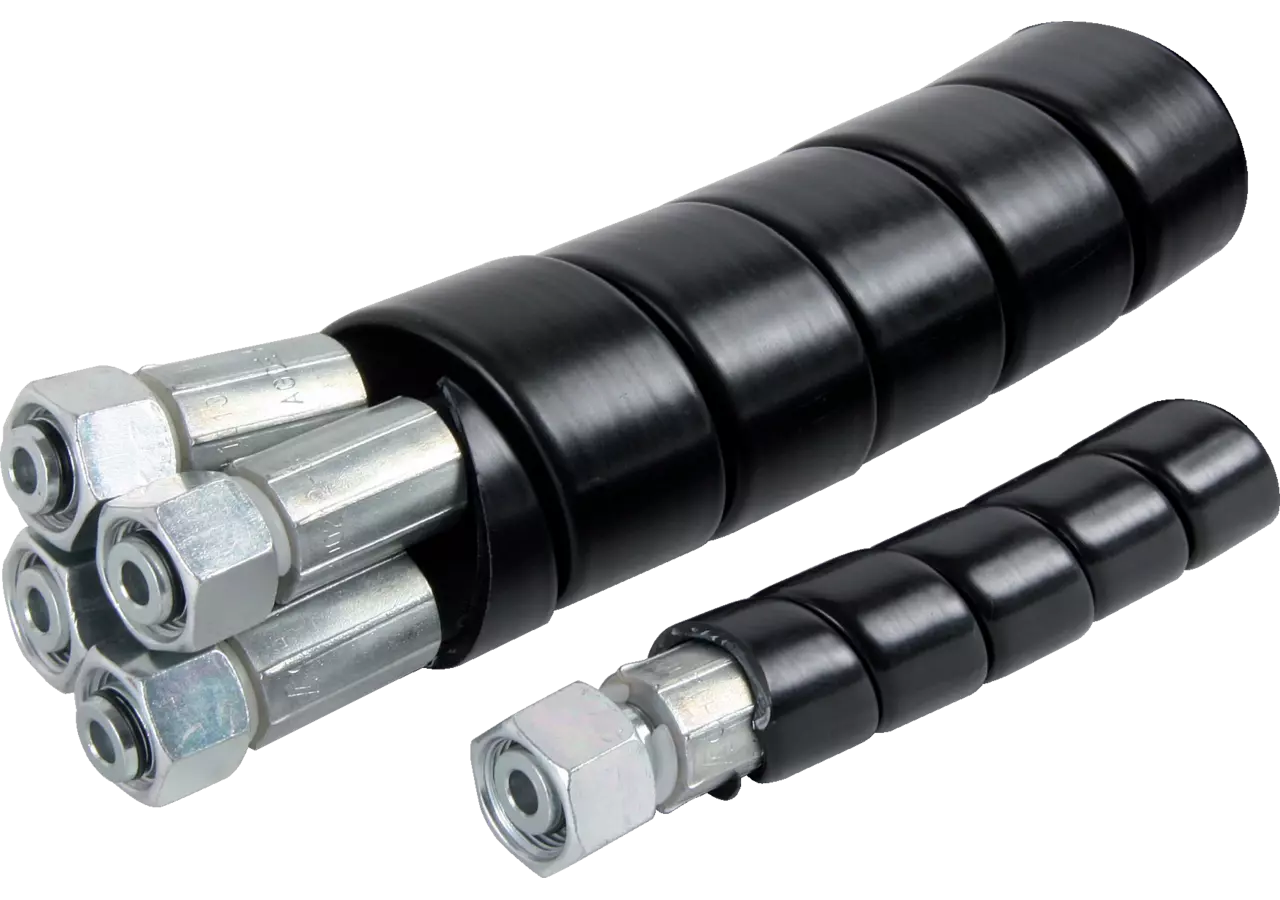 Schlauchschutz PE-Wendel, ID 55 mm, AD 63 mm, Schwarz GartenShop24 - Hochwertige Gartengeräte