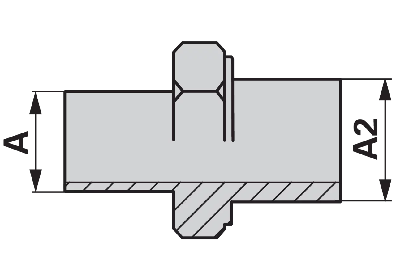 Gerade Reduzierverbindung SNV 12/15 Schaft GartenShop24 - Hochwertige Gartengeräte