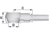 Ringanschluss RNM DN16 22 Standard Alfagomma