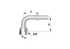 Dichtkegel DKJ90M DN12 7/8-14 Standard Alfagomma