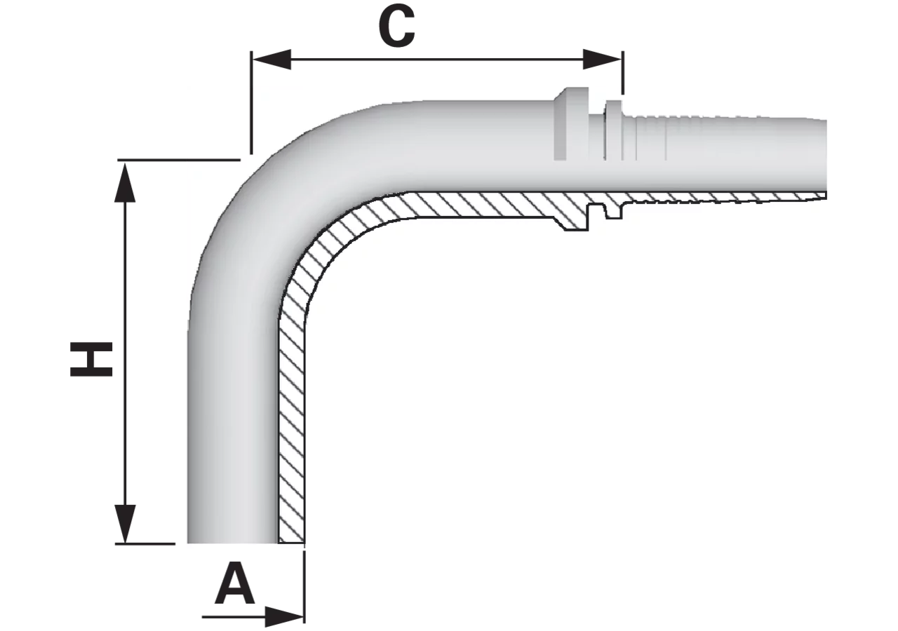 Rohrstutzen RSL/S90 DN05 Dm 06 Standard GartenShop24 - Hochwertige Gartengeräte