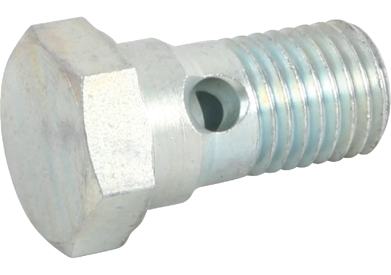 Hohlschraube M12 x 1,5 mit Bund GartenShop24 - Hochwertige Gartengeräte
