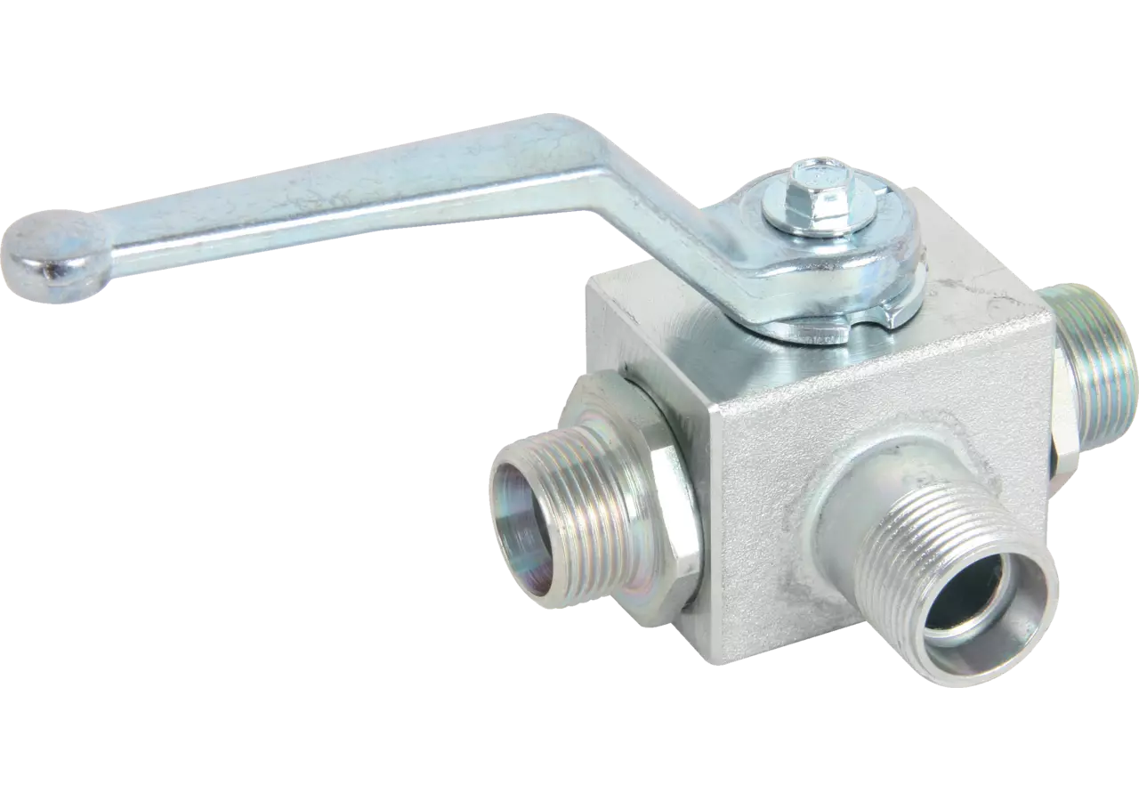 Hochdruck-Kugelhahn 3/2L 16S DN12 GartenShop24 - Hochwertige Gartengeräte