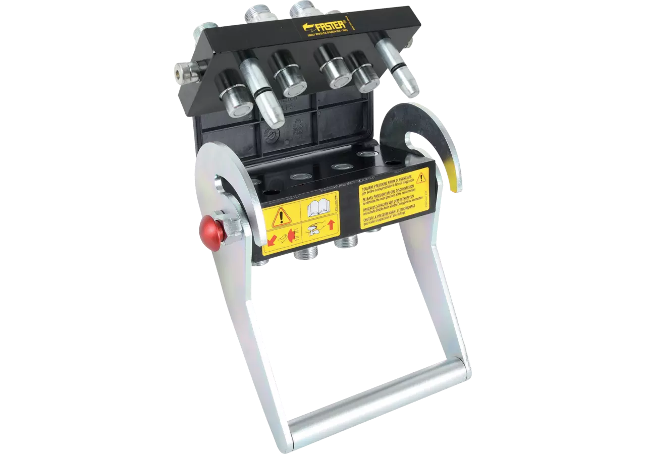 Multikuppler 2PS06 FC 4x 1/2 Fix- und Mobilteil Faster
