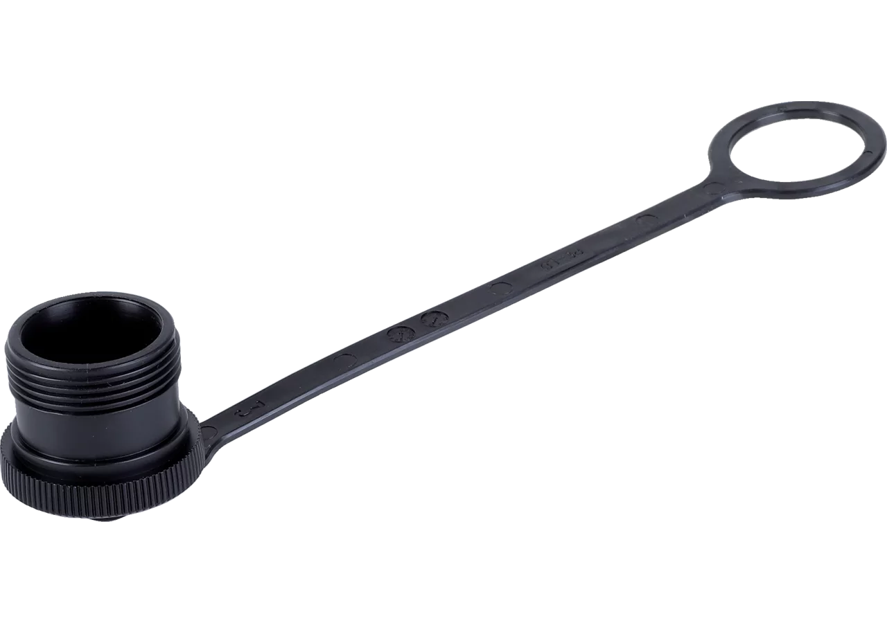 Staubschutz Schraubkupplung BG3 für Stecker Schwarz – passend für Stecker Schwarz STAUFF