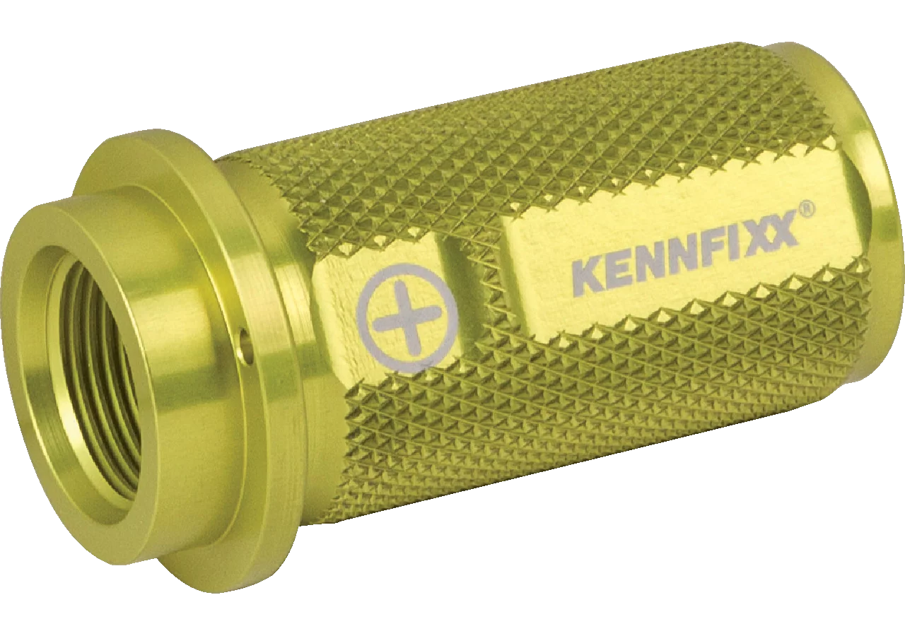 KENNFIXX Griffstück BG3 Gelb mit Symbol + KENNFIXX