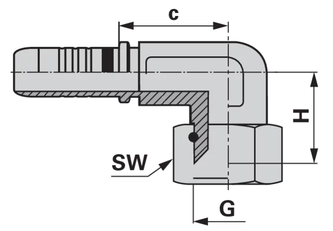 Dichtkegel DKJ90K DN10 3/4-16 Standard GartenShop24 - Hochwertige Gartengeräte