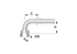 Dichtkegel ORFS90 IL DN20 1 7/16-12 Interlock Alfagomma