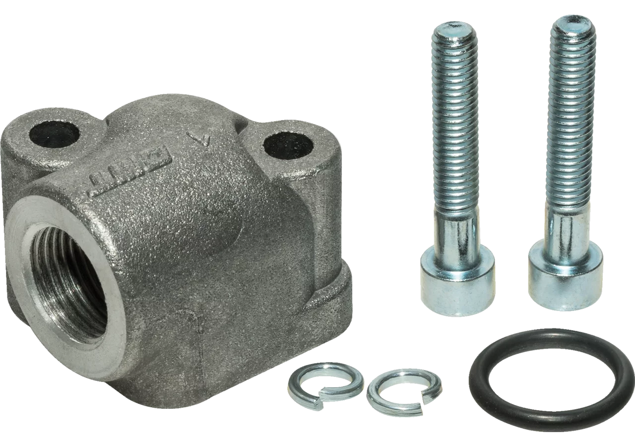 Pumpenflansch IG 1/2 LK 30 Höhe 2 (H2) 22 mm GartenShop24 - Hochwertige Gartengeräte