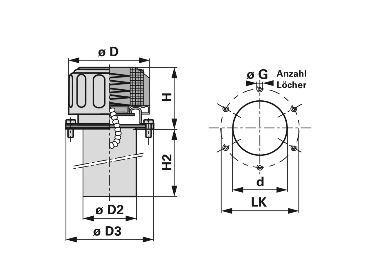 Einfüllfilter Dm 80 40 µm lang GartenShop24 - Hochwertige Gartengeräte