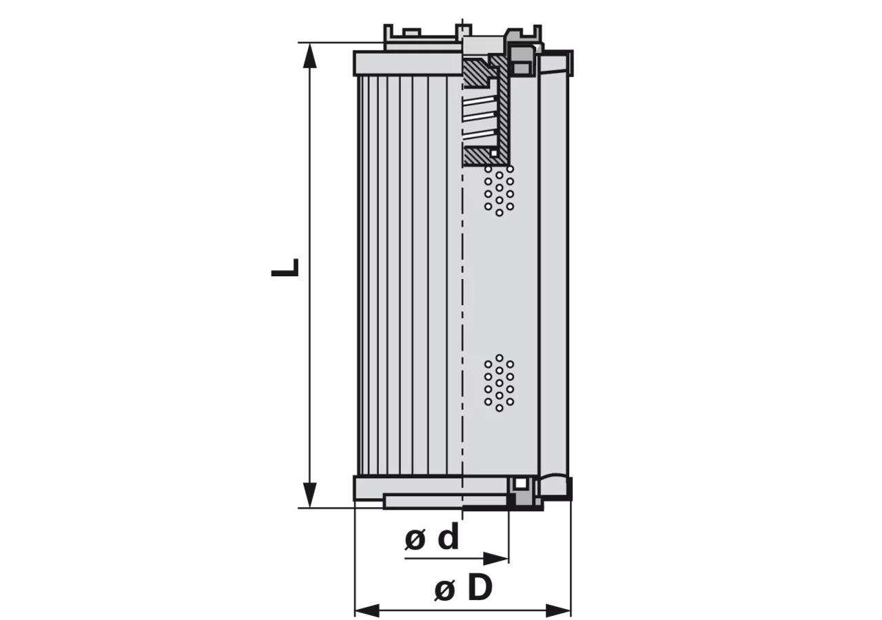 Filterelement CR 111 C10 µm GartenShop24 - Hochwertige Gartengeräte
