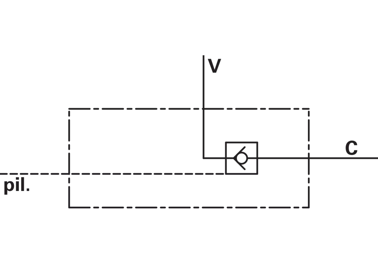 Sperrblock einfach, VBL/3 SE 3/8 GartenShop24 - Hochwertige Gartengeräte