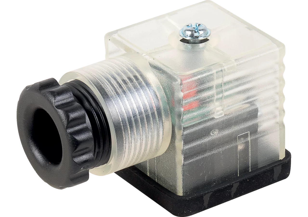Gerätestecker 12-24 V DC, transparent mit LED GartenShop24 - Hochwertige Gartengeräte