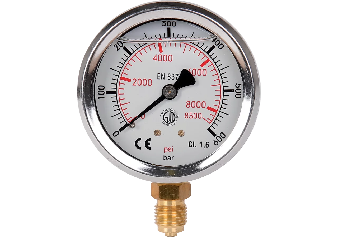 Manometer 600 bar, Dm 63 mm, G1/4 U GartenShop24 - Hochwertige Gartengeräte
