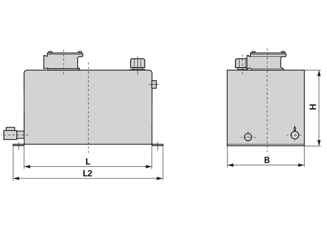 Öltank komplett FC 20 Liter Stahl GartenShop24 - Hochwertige Gartengeräte