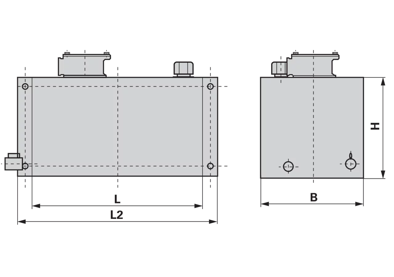 Öltank komplett FC-INT 20 Liter Stahl GartenShop24 - Hochwertige Gartengeräte