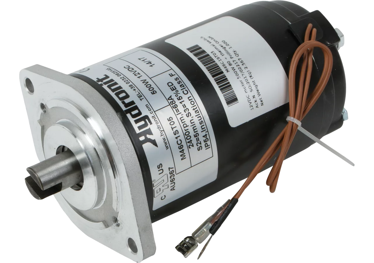 Elektromotor DC80 800 W 24 V DC, mit Themoschutz GartenShop24 - Hochwertige Gartengeräte