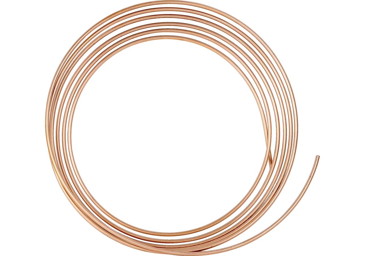 Bremsrohr Dm 4,75 x 0,7 mm, 5 m Kupfer, EN12449 GartenShop24 - Hochwertige Gartengeräte