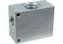 Anschlussblock 1/2 für Sitzventile DN12-G3/4 Stahl verzinkt 350 bar – passend für Sitzventile DN12-G3/4 Stahl verzinkt 350 bar Bosch Rexroth