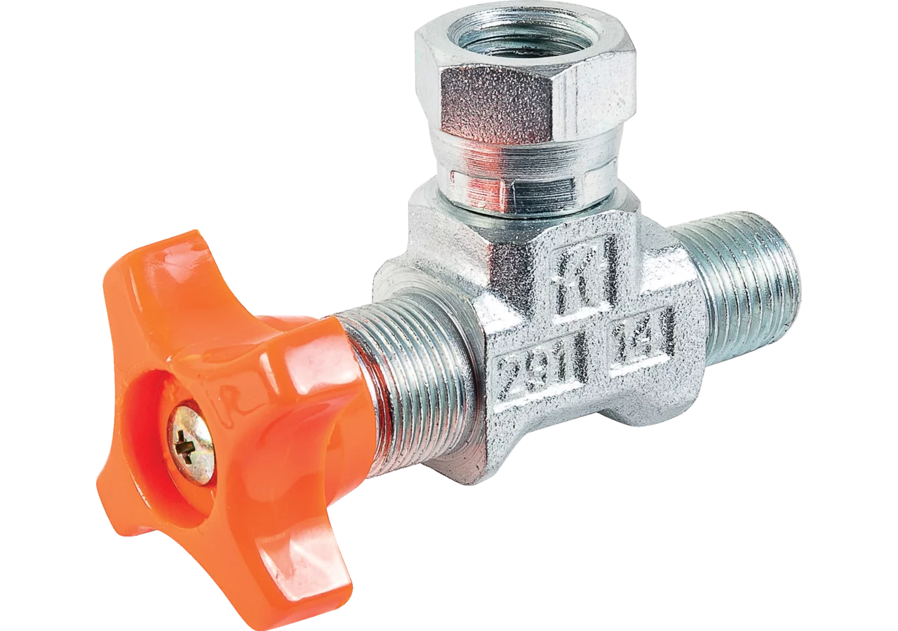 Schutzventil für Manometer, G1/4, abgewinkelt – passend für Manometer, G1/4, abgewinkelt GartenShop24 - Hochwertige Gartengeräte