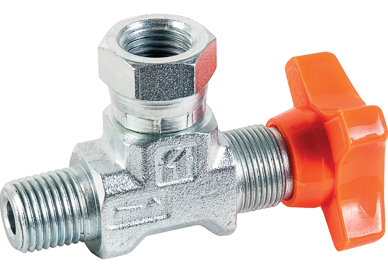 Schutzventil für Manometer, G1/4, abgewinkelt – passend für Manometer, G1/4, abgewinkelt GartenShop24 - Hochwertige Gartengeräte