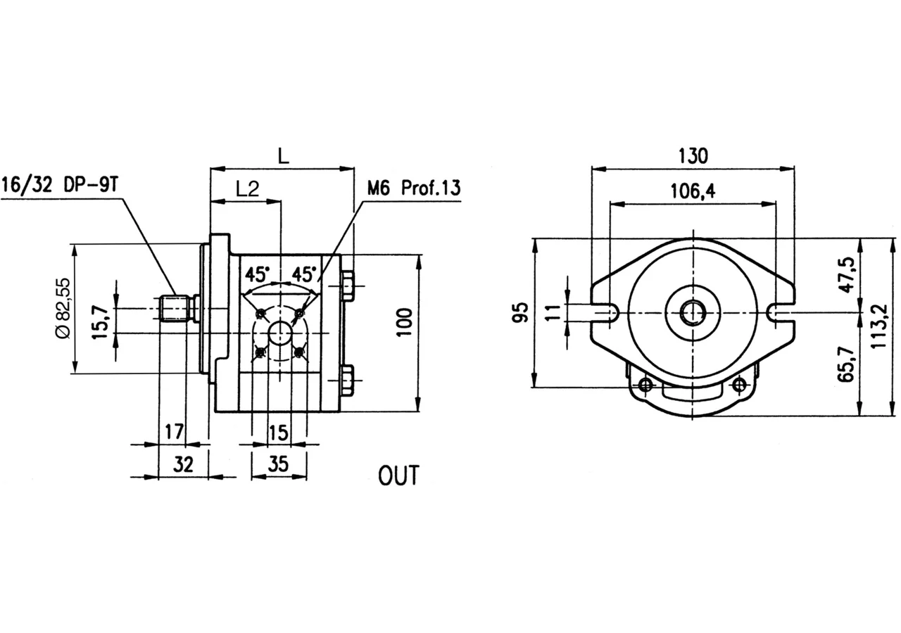 Hydraulikpumpe AZPF-21-022RRR20MB Bosch Bosch Rexroth