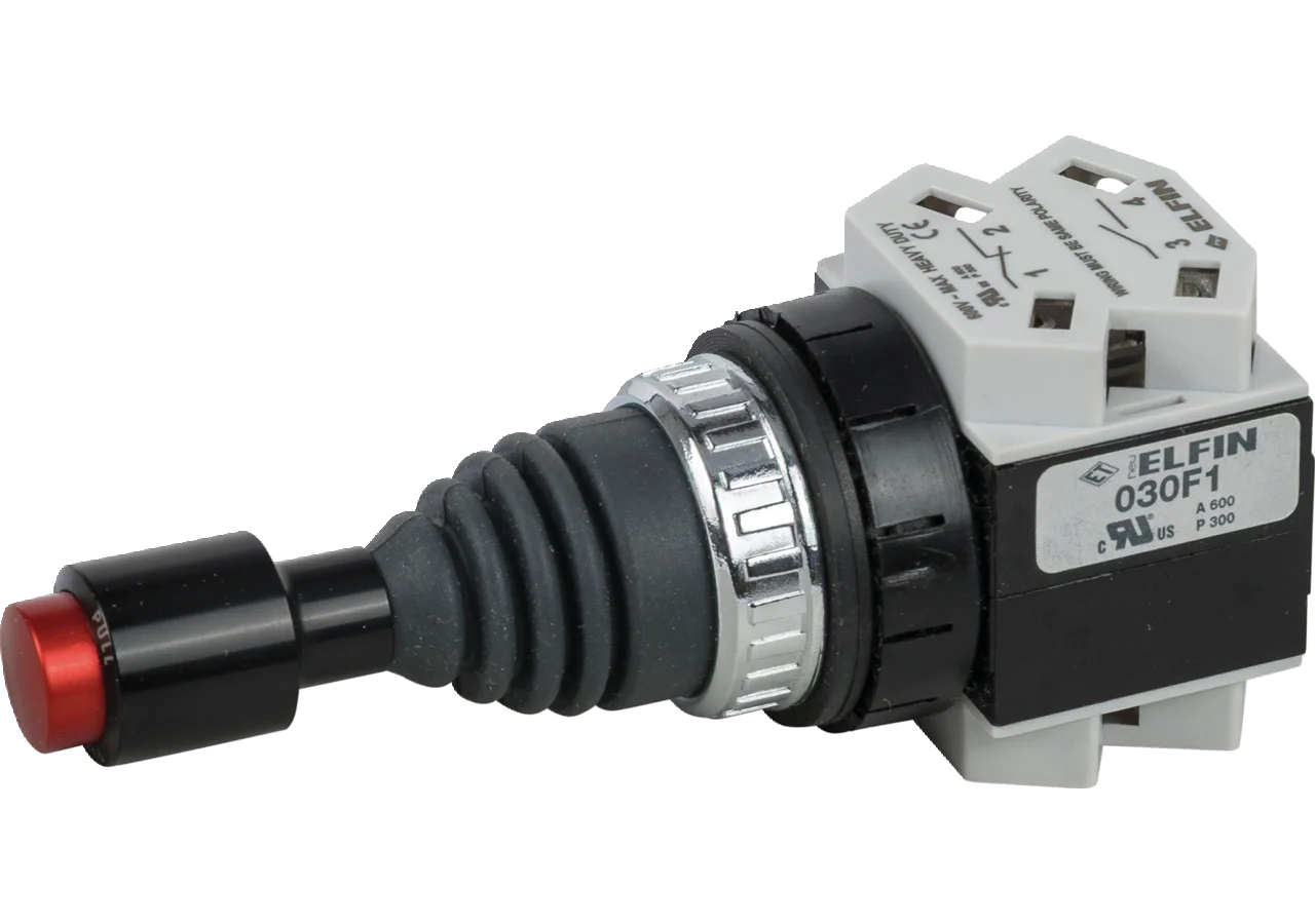 Joystick 4-Stellungen mit Sicherheitsverriegelung 4 x Federrückzug CE-zertifiziert GartenShop24