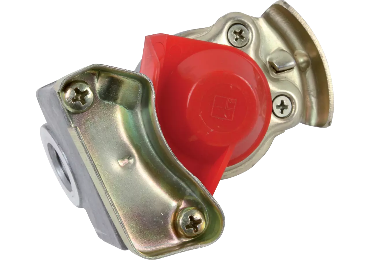 Kupplungskopf 2L Rot, mit Ventil M22 x 1,5 GartenShop24