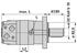 Planetenmotor MS 400 M+S Hydraulic