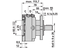 Lamellenbremse LB/288-63 M+S Hydraulic