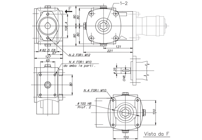 Getriebe RT90 3,1:1 Dm 35 GartenShop24 - Hochwertige Gartengeräte