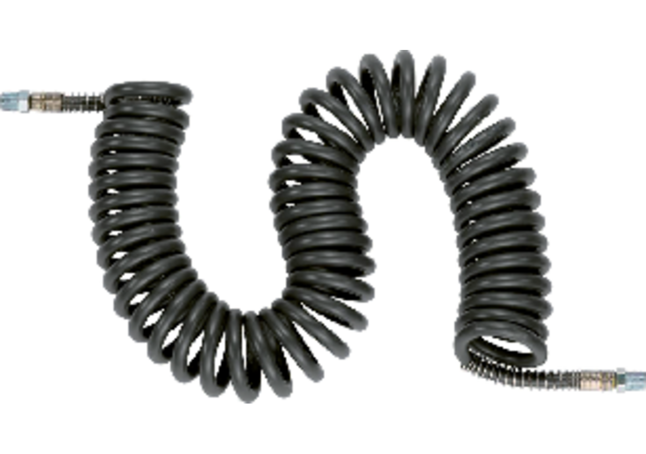 Spiralschlauch PVC / PU 6,5x12 G1/4 Anschluss 7,5 m GartenShop24 - Hochwertige Gartengeräte