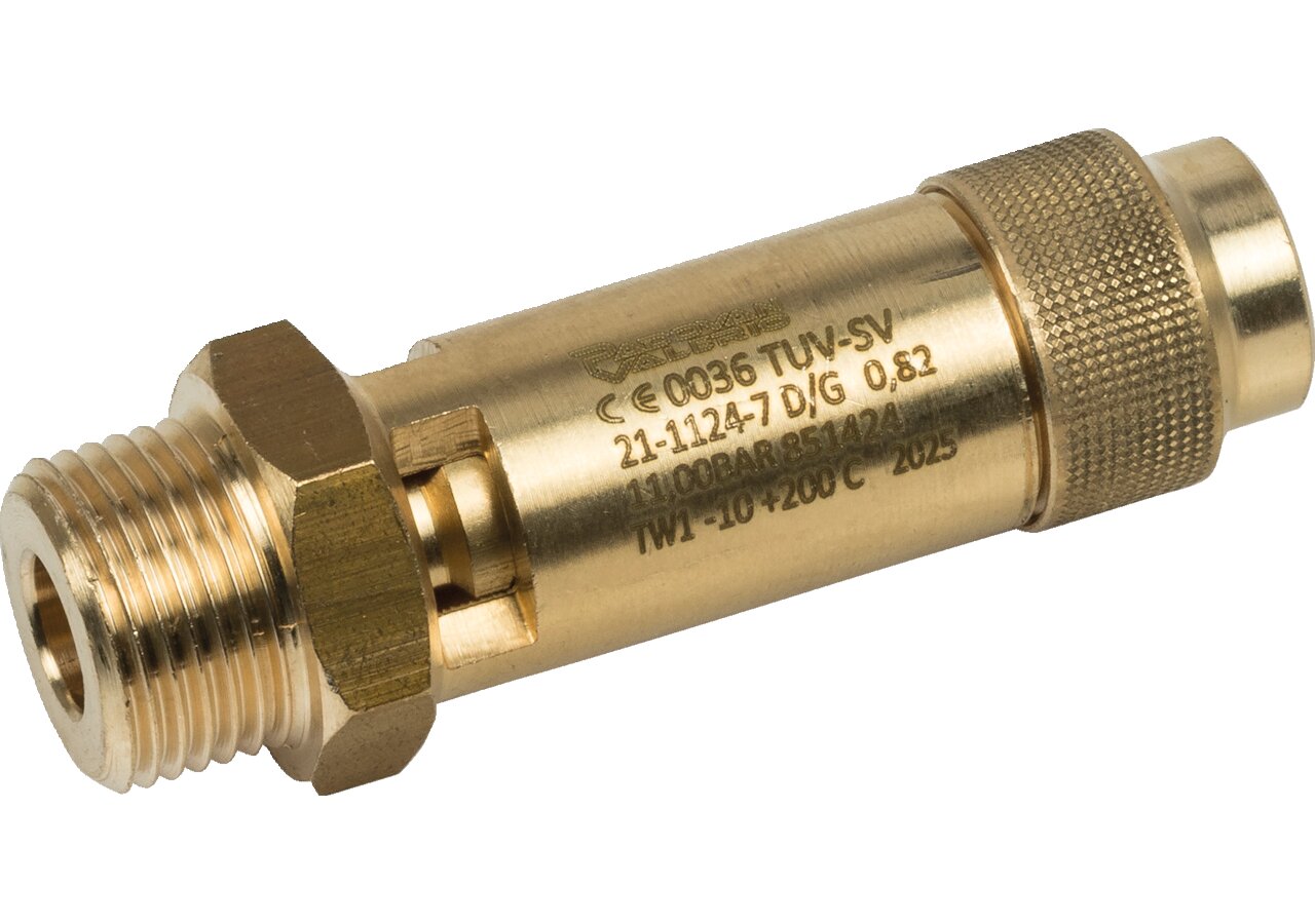 Sicherheitsventil 11 bar G 3/8 TÜV geprüft GartenShop24