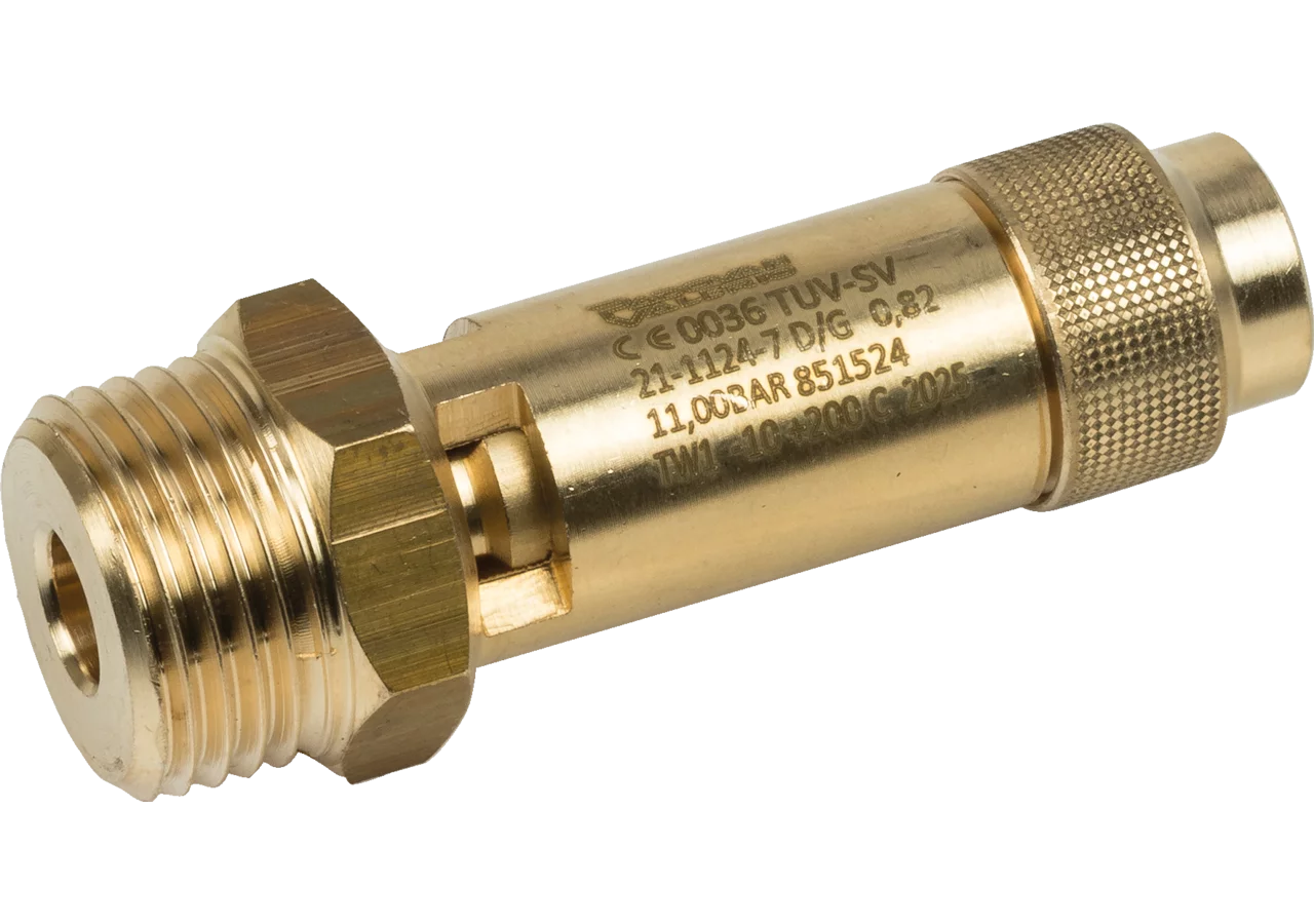 Sicherheitsventil 11 bar G 1/2 TÜV geprüft GartenShop24