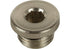 Stopfen mit O-Ring AG 3/8 Messing vernickelt GartenShop24