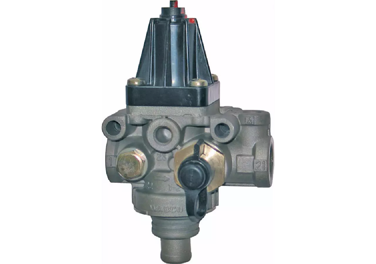 Druckregler 8,1 bar, mit Reifenfüllanschluss, verstellbar Wabco 9753034730 Wabco