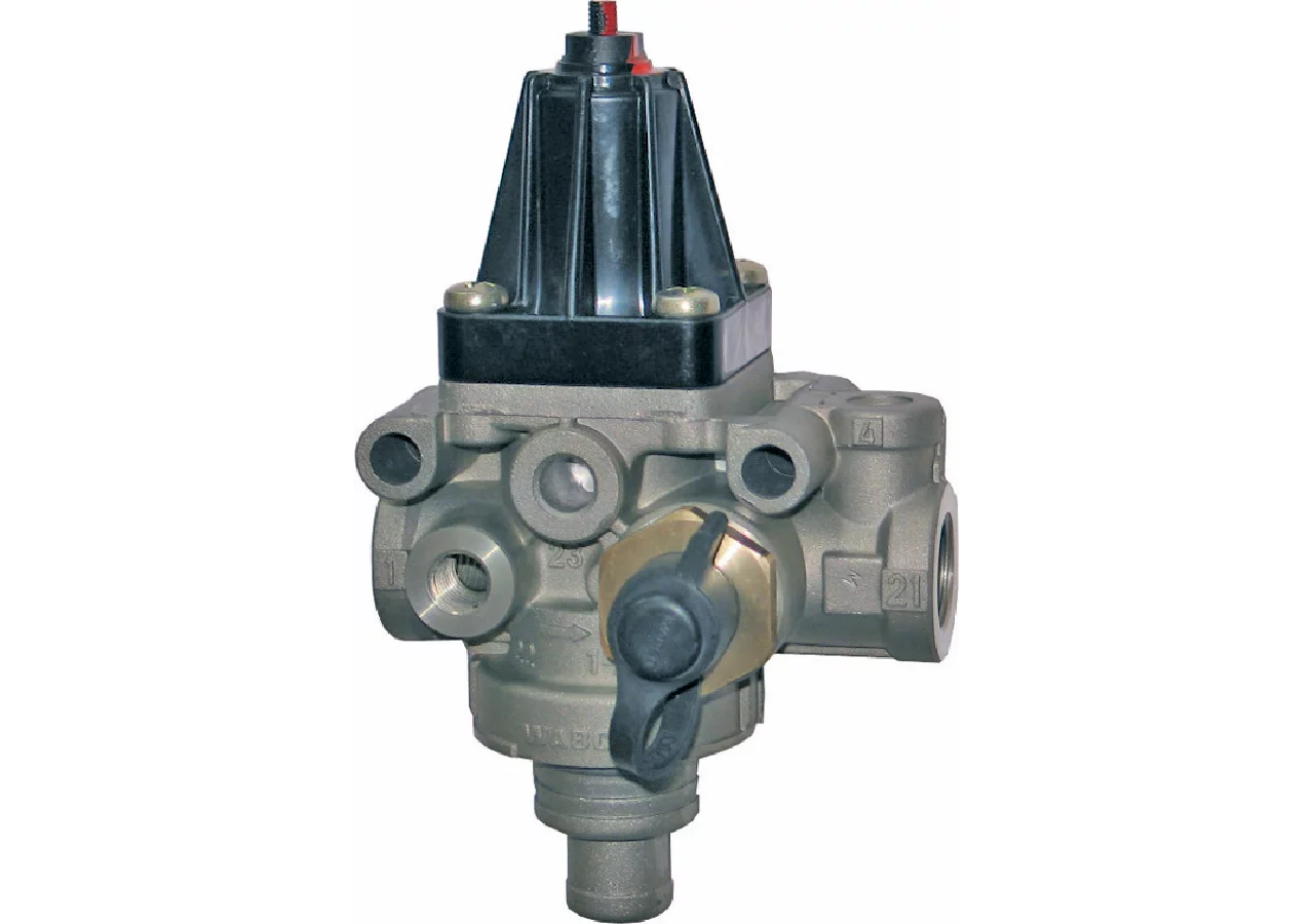 Druckregler 14 bar, mit Reifenfüllanschluss Wabco 9753035800 Wabco