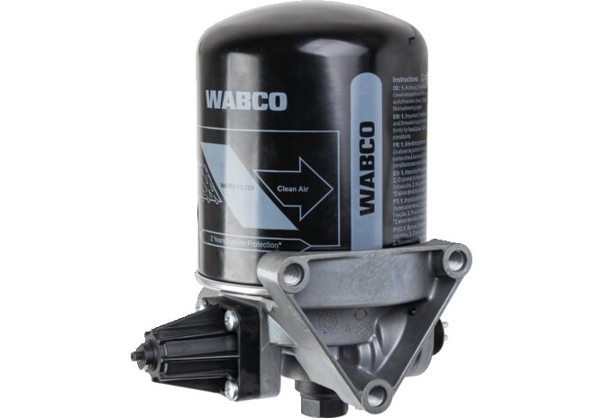 Lufttrockner mit Druckregler 8,1 bar und Heizung 12V Wabco 4324100030 Wabco