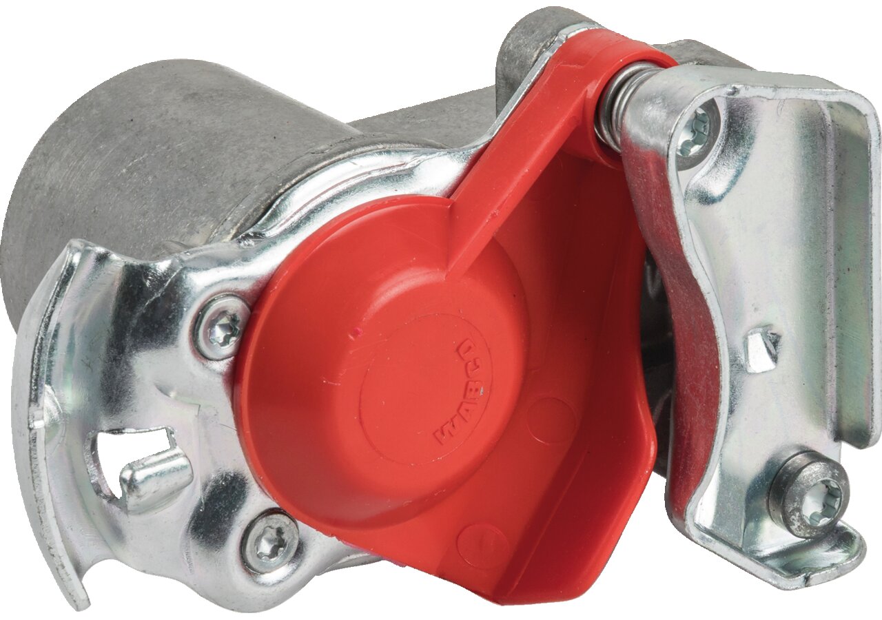 Kupplungskopf 2L Rot, ohne Ventil, mit Filter M16x1,5 Wabco 9522010040 Wabco
