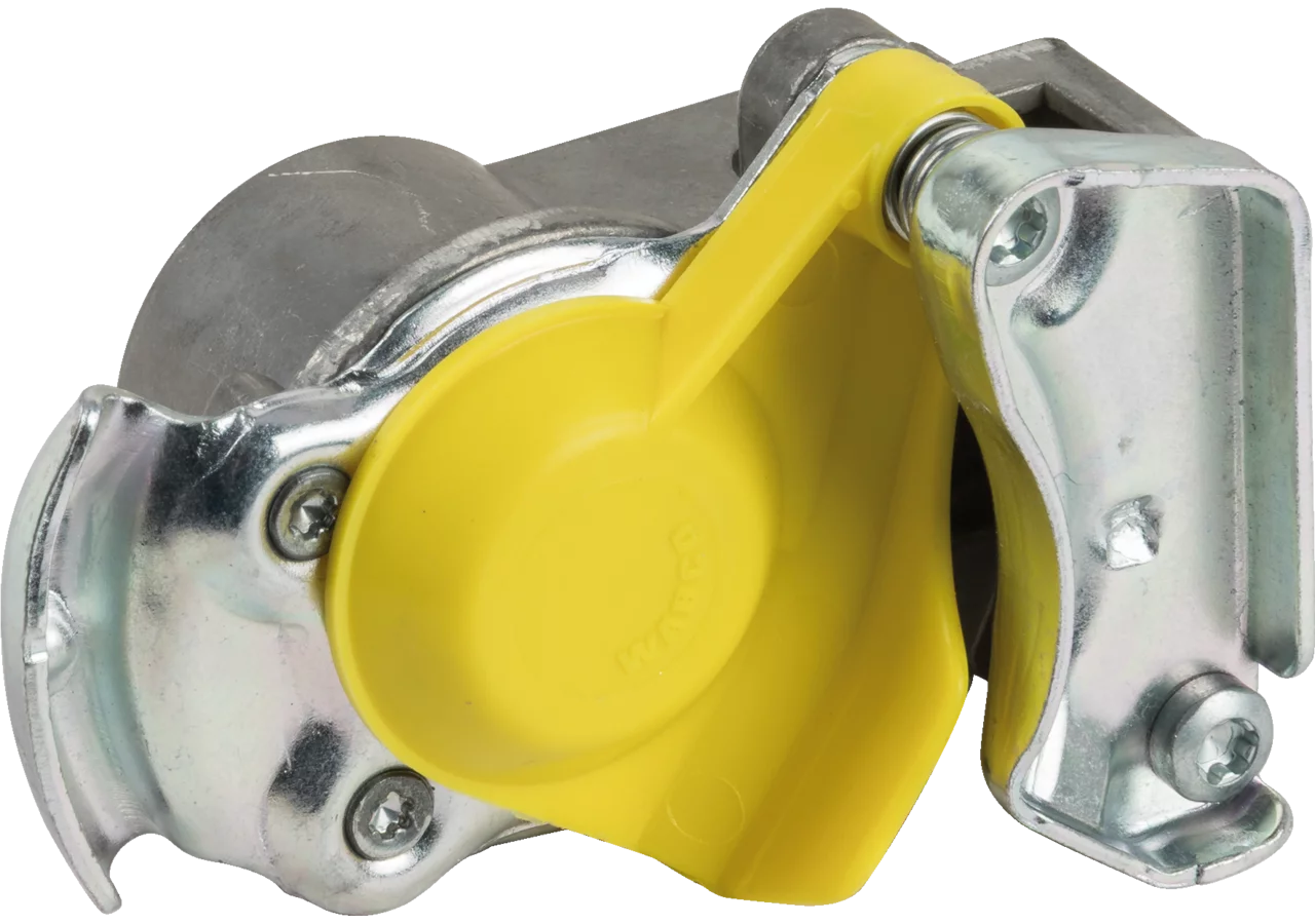 Kupplungskopf 2L Gelb, ohne Ventil, mit Filter M16x1,5 Wabco 9522010160 Wabco
