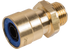 Steckverschraubung 8 × 1, M12 × 1,5 Wabco 8938000072 New Line ABC Wabco